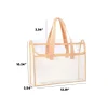 Large Capacity Clear Mesh Portable Study Bag
