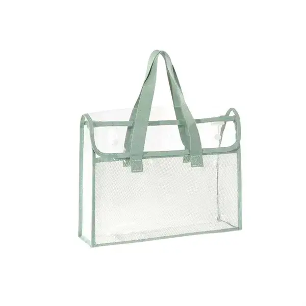 Large Capacity Clear Mesh Portable Study Bag