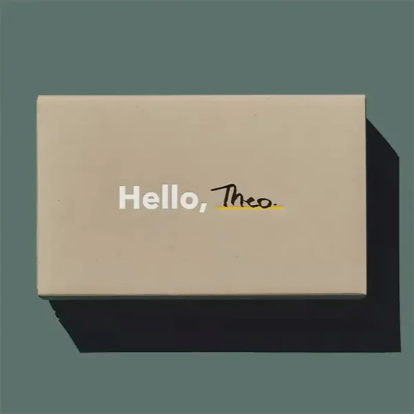 Custom Printed Corrugated Mailer Box with Tear Strip