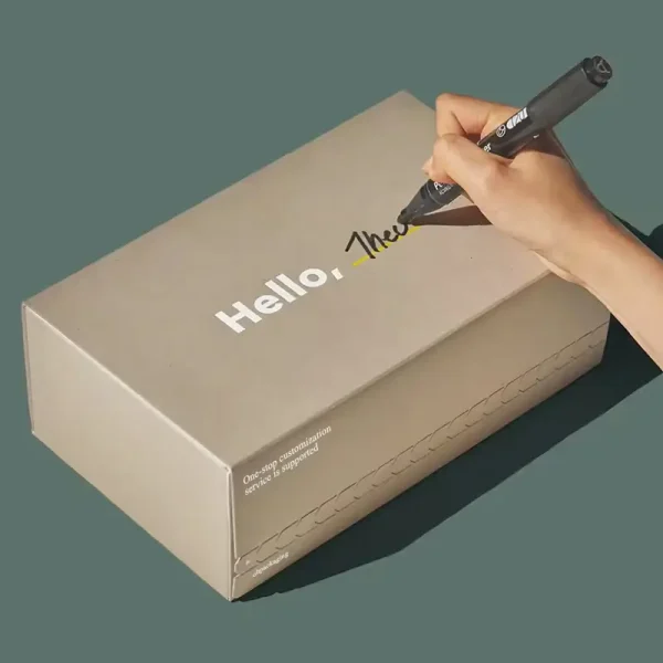 Custom Printed Corrugated Mailer Box with Tear Strip