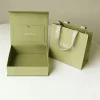 Luxury Custom Magnetic Rigid Gift Box and Paper Bag Set